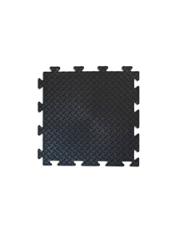 Blue Diamond Tuff Tile - Diamond Top Interlocking Tile System